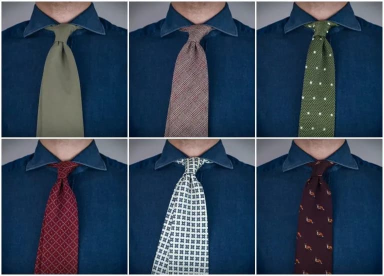 Modny krawat do granatowej koszuli: uniknij wpadki stylizacyjnej Modny krawat do granatowej koszuli: uniknij wpadki stylizacyjnej