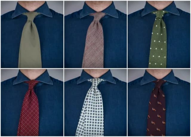 Modny krawat do granatowej koszuli: uniknij wpadki stylizacyjnej Modny krawat do granatowej koszuli: uniknij wpadki stylizacyjnej