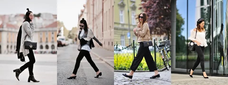 Eleganckie stylizacje z czarnymi spodniami: 7 inspiracji na każdą okazję Eleganckie stylizacje z czarnymi spodniami: 7 inspiracji na każdą okazję